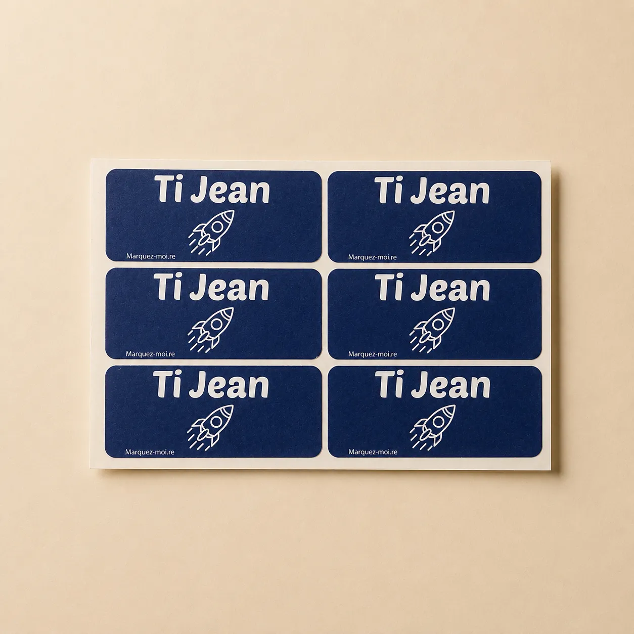 Stickers rectangles